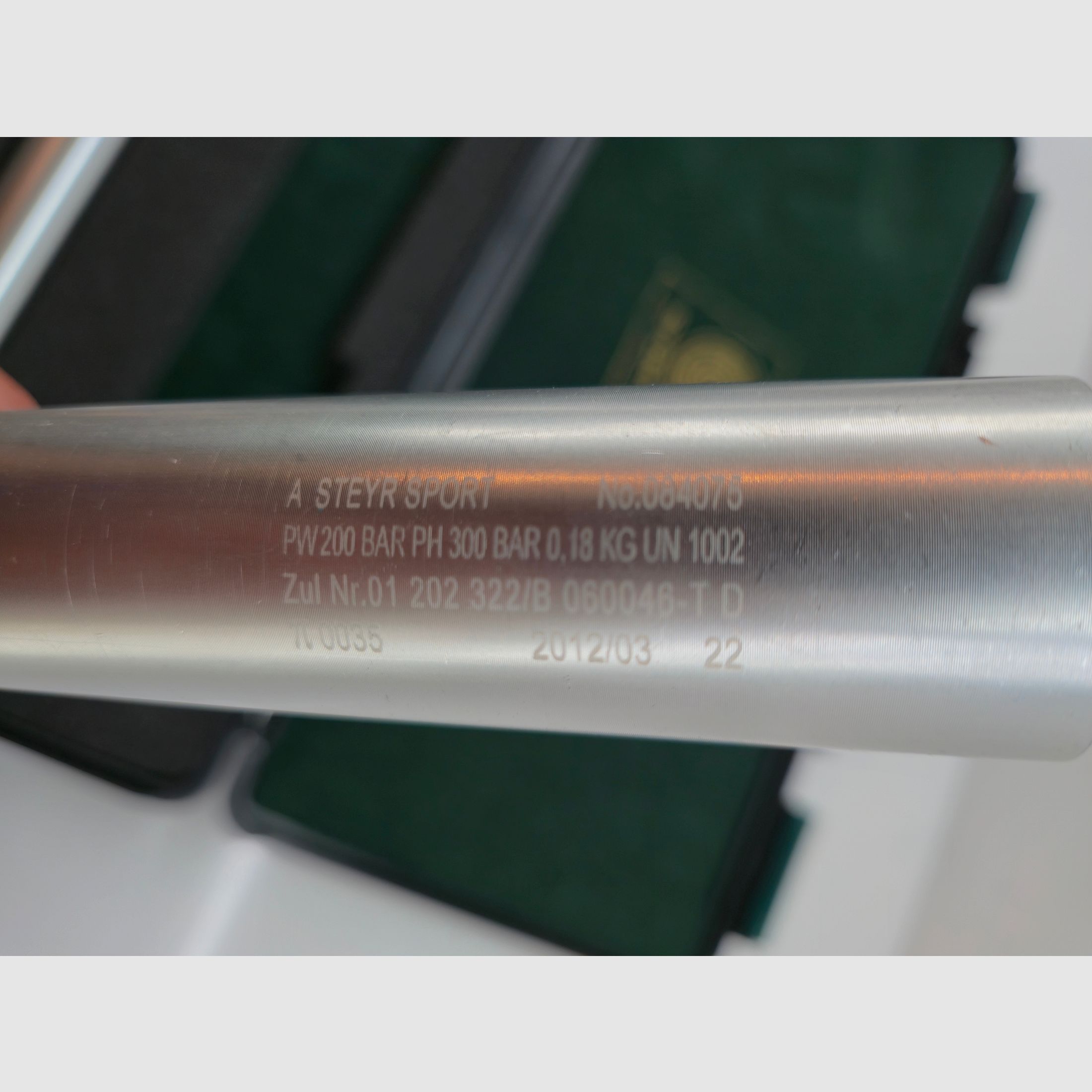 Luftpistole STEYR LP 10 ( LP10 ), Service & Dichtungstausch NEU + TÜV 2032