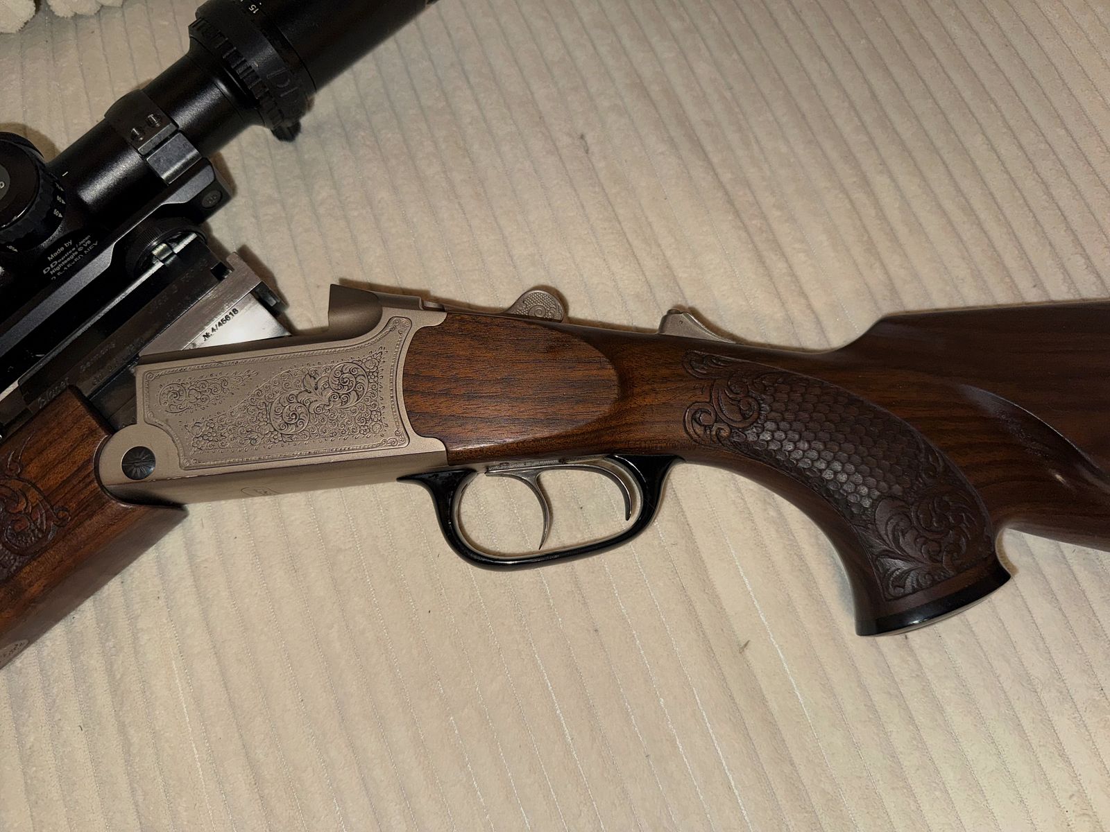 Blaser Bergstutzen B750/88 - 30 R Blaser & 5,6x52 R inkl. scope inkl. amunicji, zdjęcie 7 z 11