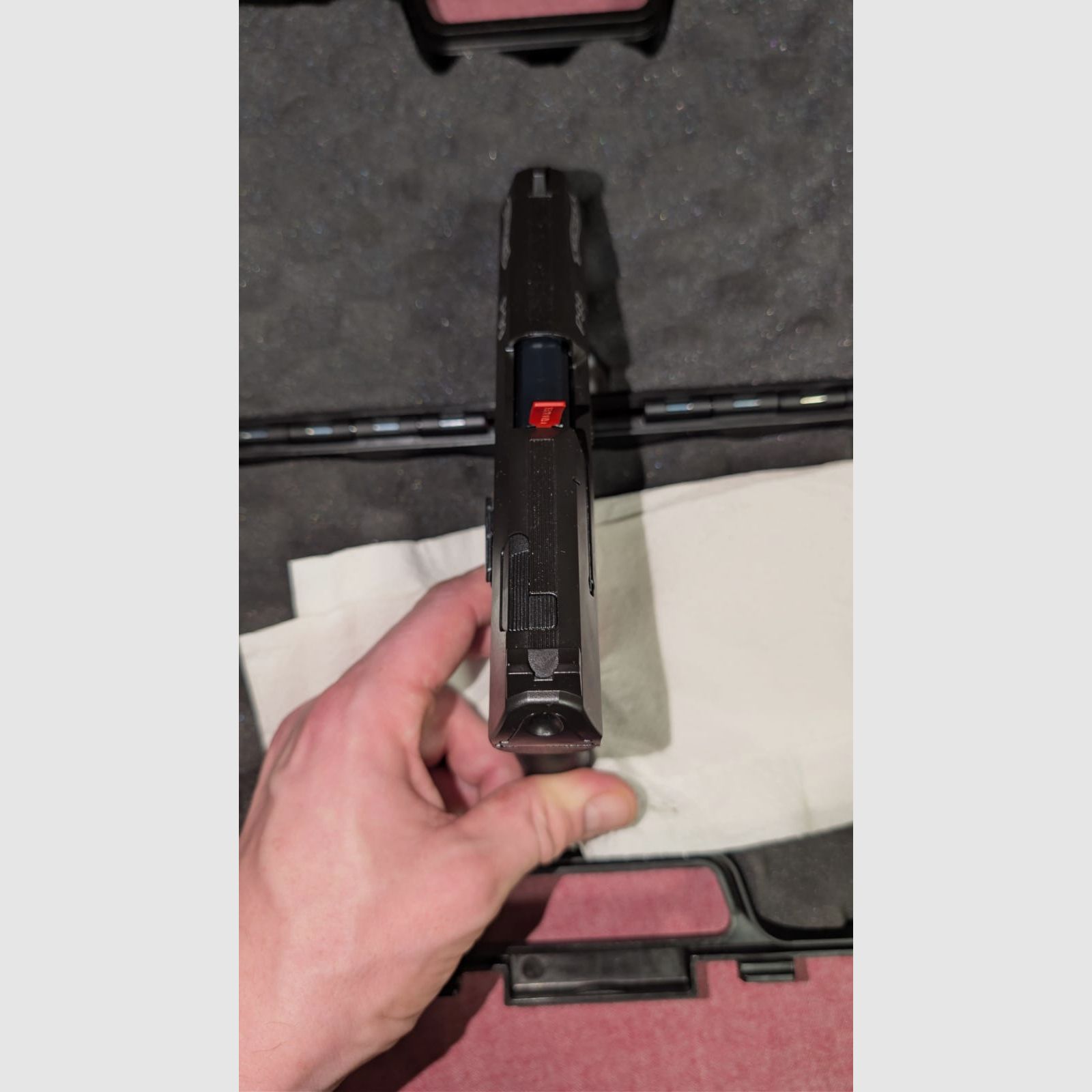 Walther P99 blank firing pistol 9mm P.A.K. black