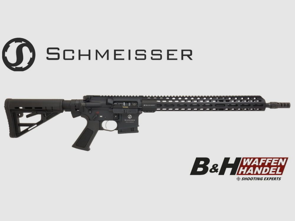 Schmeisser AR15 Dynamic L schwarz LL 16.75" M-Lok Dynamic Trigger SLB Black Selbstlader Halbautomat