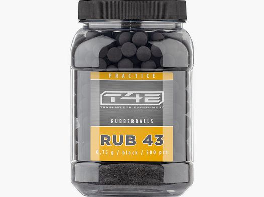 RUBBERBALLS .43 - 0,75G - 500 STUKS