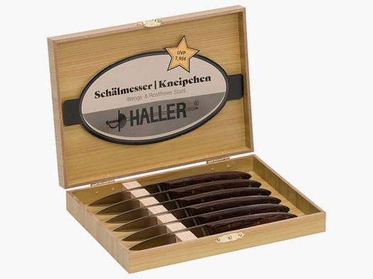 Messerset 6tlg. in Holzbox