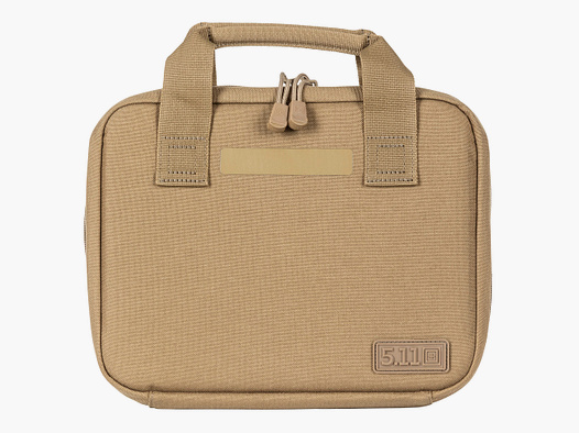 5.11 TACTICAL DOUBLE PISTOL CASE - Sand