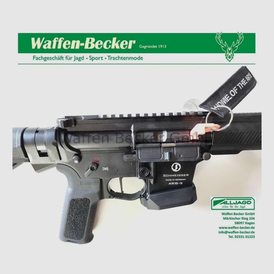 Schmeisser (Waffen Schumacher) Schmeisser AR15-9 S4F Sport Dynamik PCC 10,5" 9mm Luger