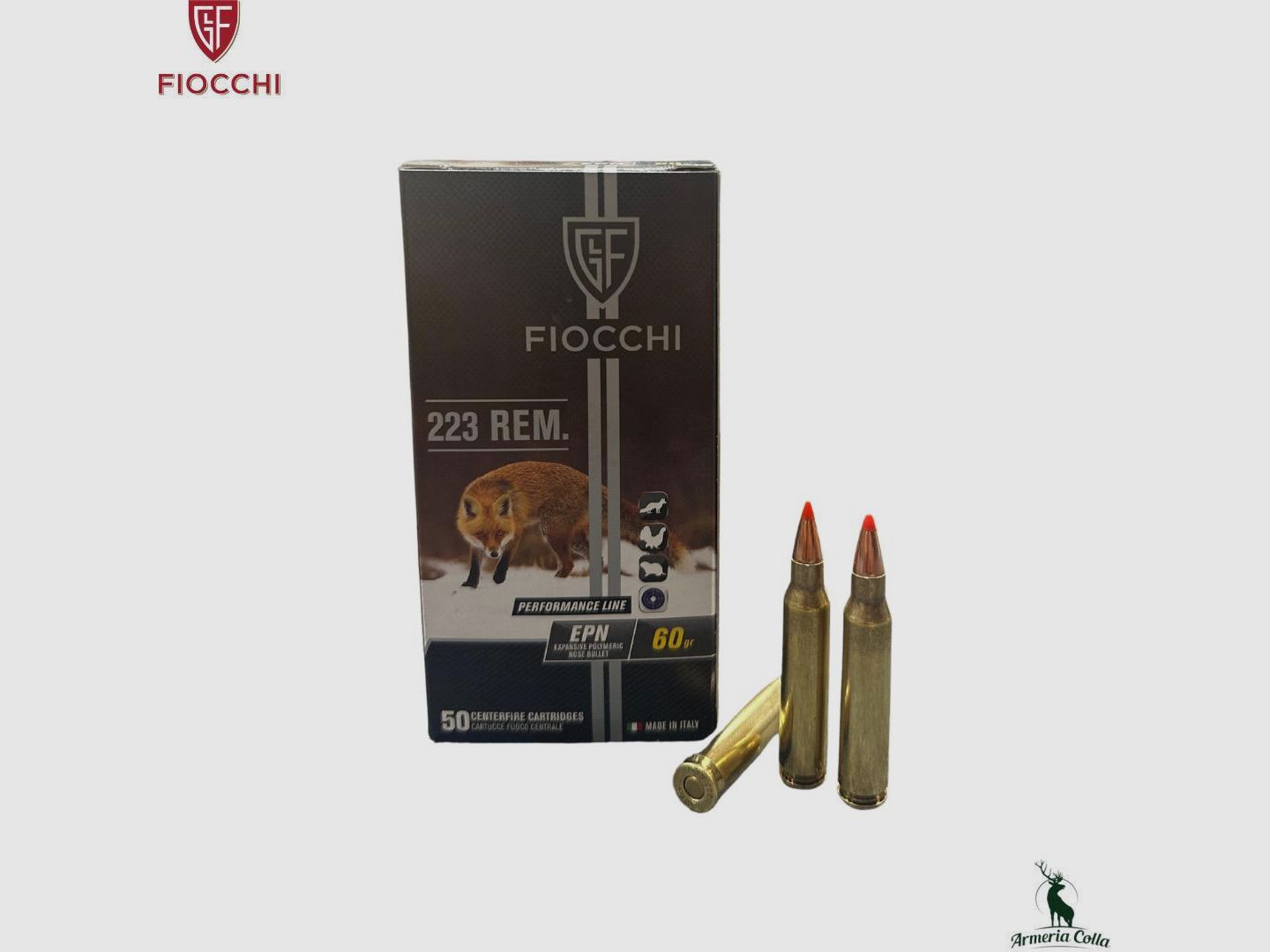 Fiocchi Ammunition Epn cal. .223 Rem. 60gr. art. 705657