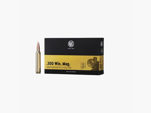 RWS .300 WinMag Target Elite Plus 175grs / 11,3g