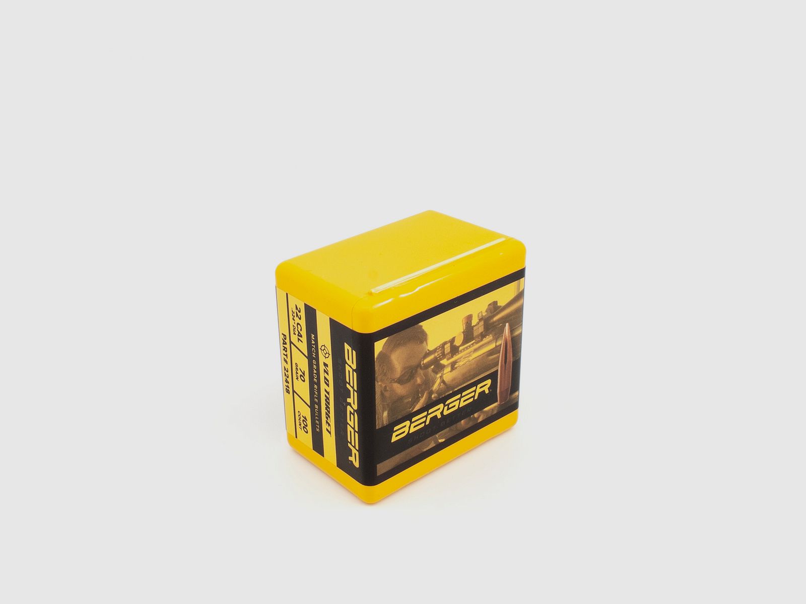 Berger Geschoss .22 VLD Target 70GR 100 Stück