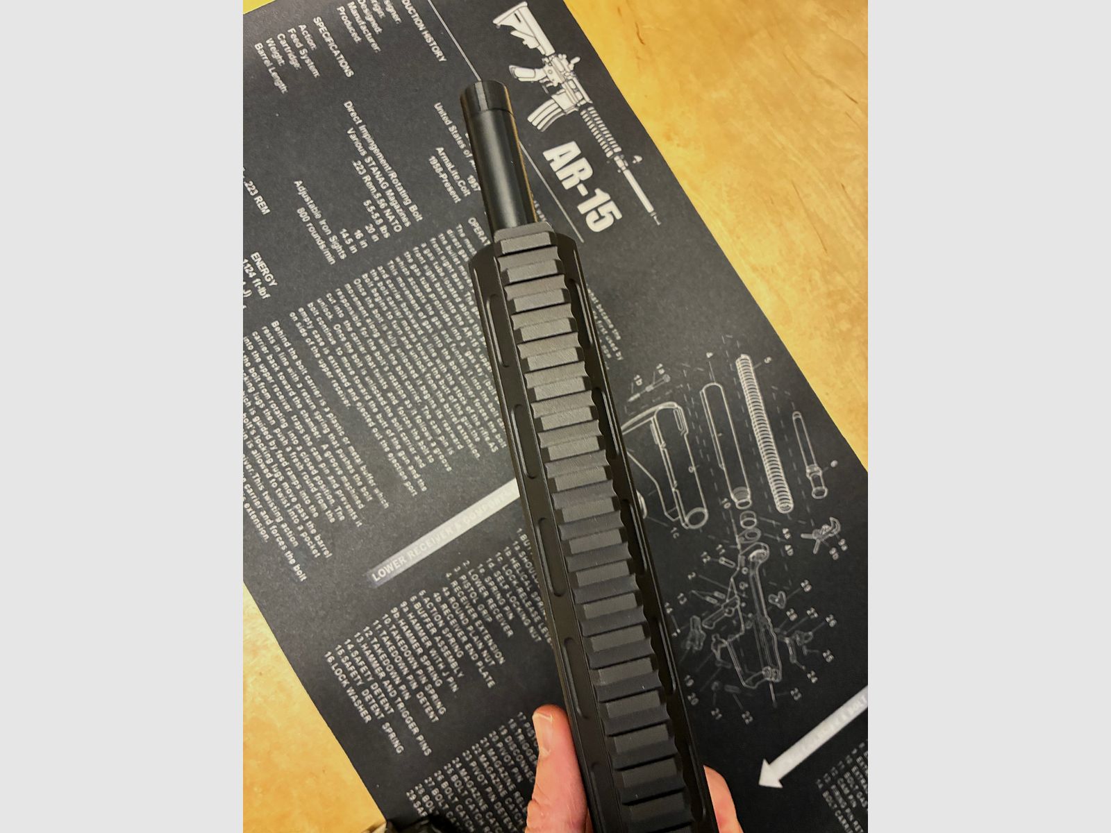 Nordic Components AR-15 .22 lfb conversion system – only 700 shots, excellent condition