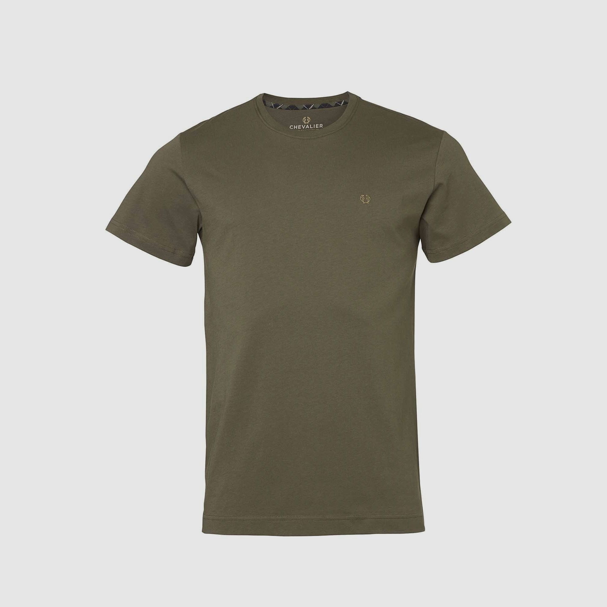 Chevalier Signature T-shirt Mężczyźni Tarmac Green S