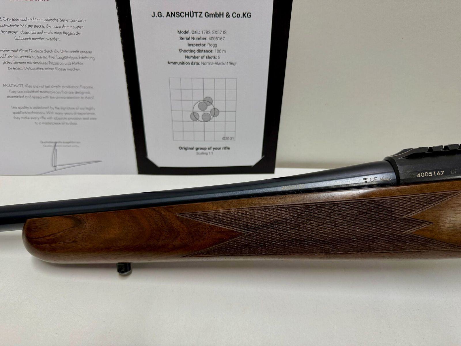 ANSCHÜTZ 1782 Classic PRO Línea Negra