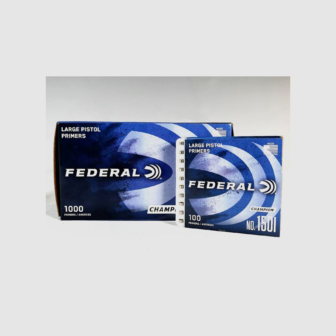 FEDERAL Zapałki do pistoletów dużych 1 opakowanie (na 1.000 strzałów po 0,119 €*)