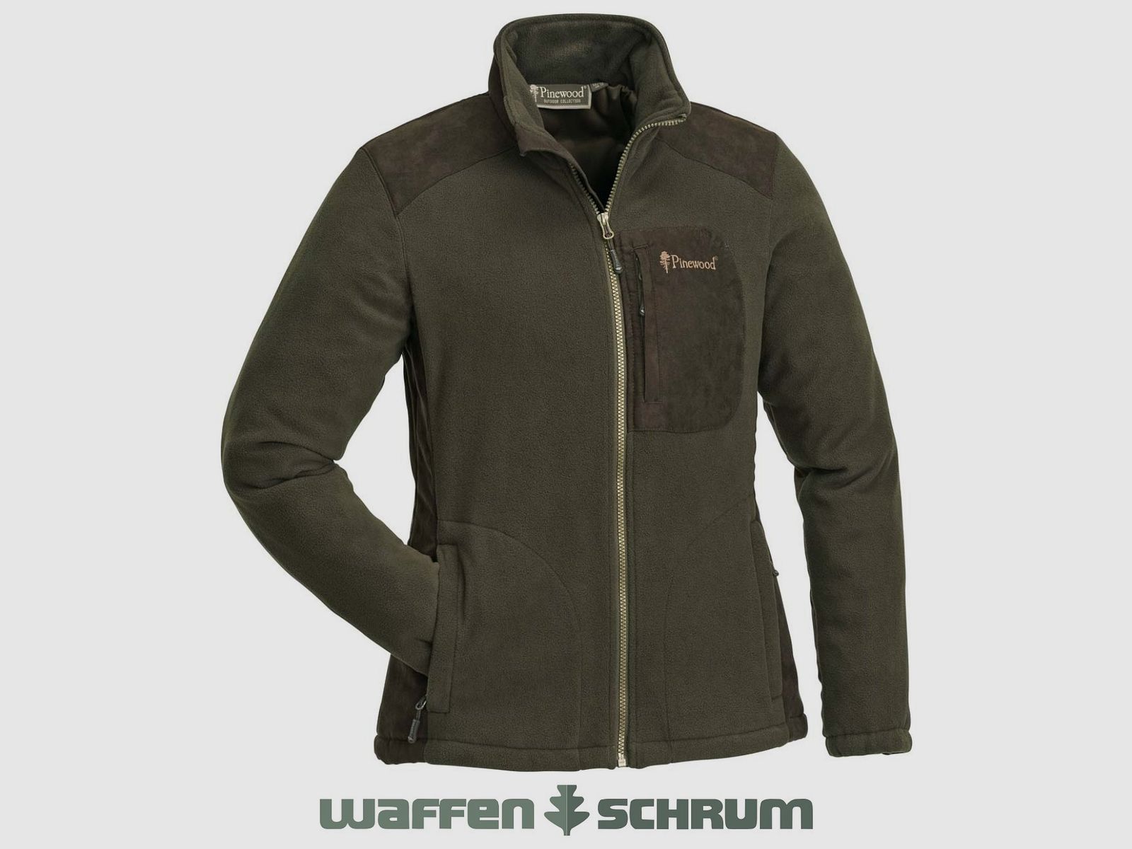 Pinewood Fleece Jacket Wildmark Membrane H. Brown / Suede Brown