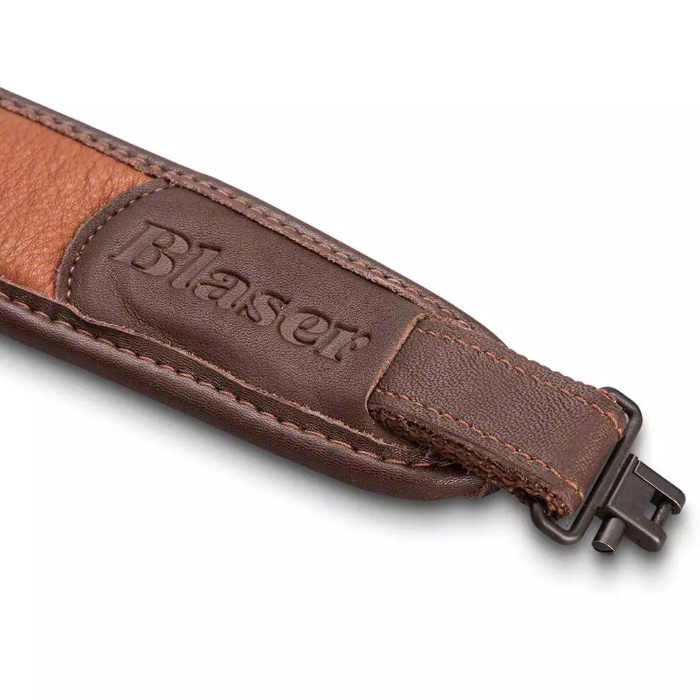 Blaser leren geweerriem bruin, afbeelding 2 van 2