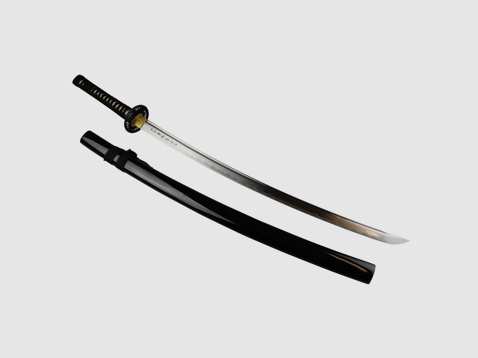 Last Samurai Katana Samurai Schwert mit Metall Klinge aus 1045 Carbonstahl