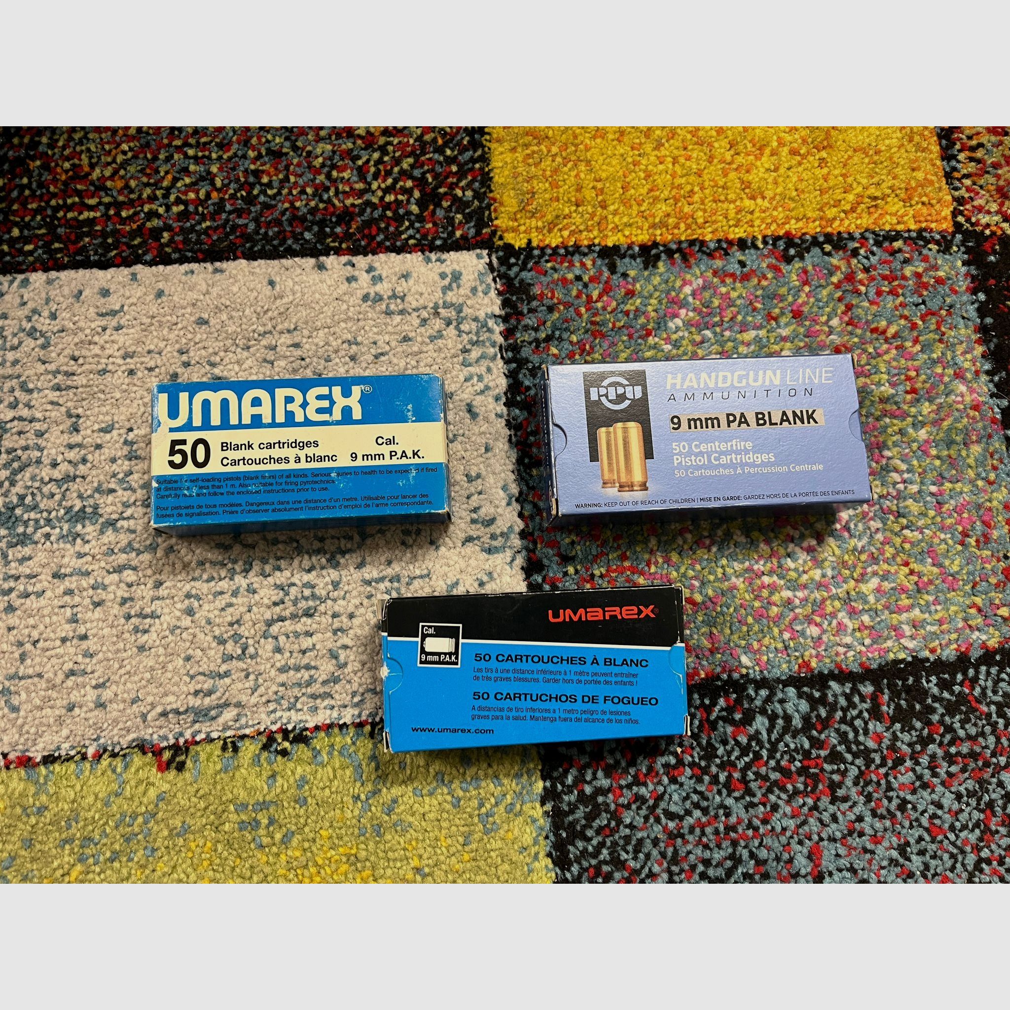 9mm Pak munizioni a salve collezione 5