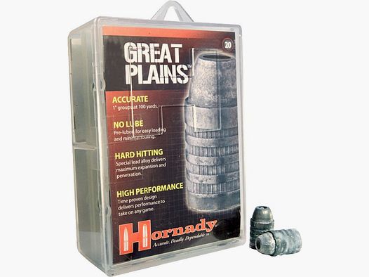 HORNADY 6620 GREAT PLAINS .50 385GR 20/200