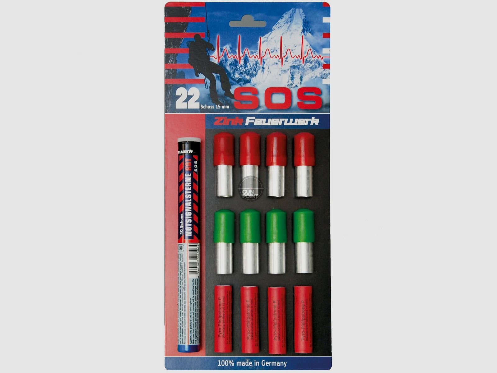 ZINK Effektmunition - SOS Sortiment 22 tlg.