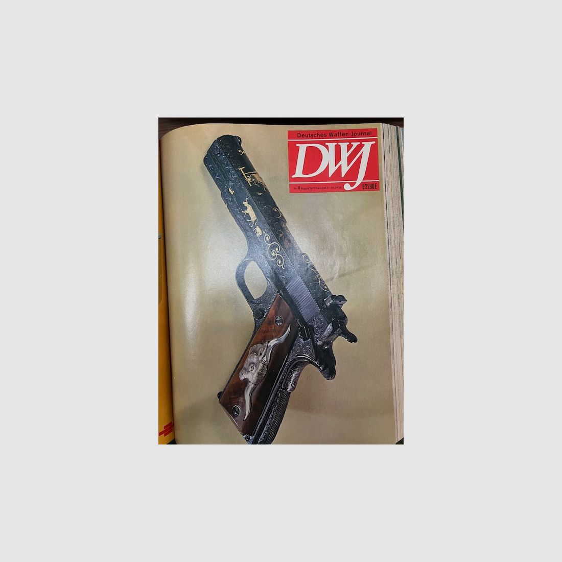  Deutsches Waffen Journal DWJ Jahrgang 1971       (alle 12 Ausgaben gebunden) 