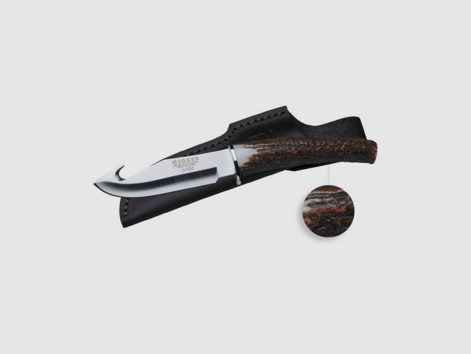 Butchering Knife 11CM Deer Wood JOKER, image 1 of 2