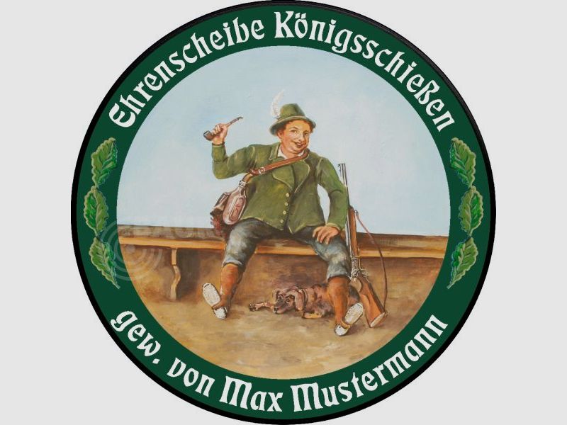 Schützenscheibe ECO-LINE Motiv 139
