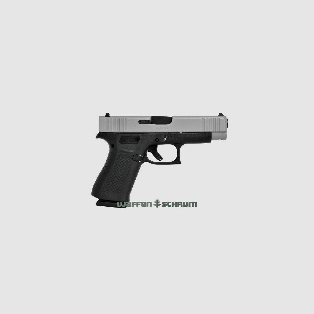 Glock Pistole 48 FS silver slide