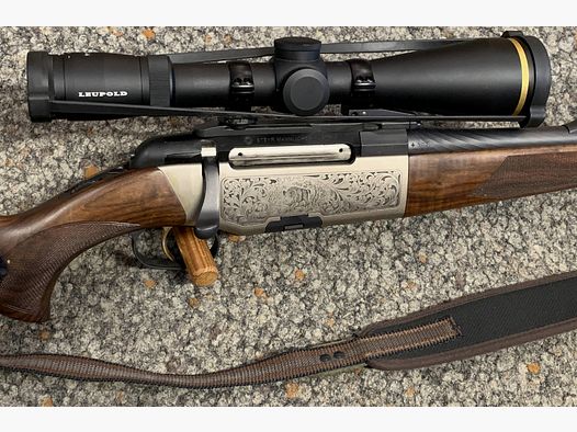 Steyr Mannlicher Luxus .270WSM. mit Leupold VX-6 3-18x50/Leuchtabs. Duplex, Mündungsgewinde