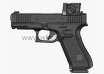Glock HalbSL Pist, GLOCK G45 A-CUT COA Combo