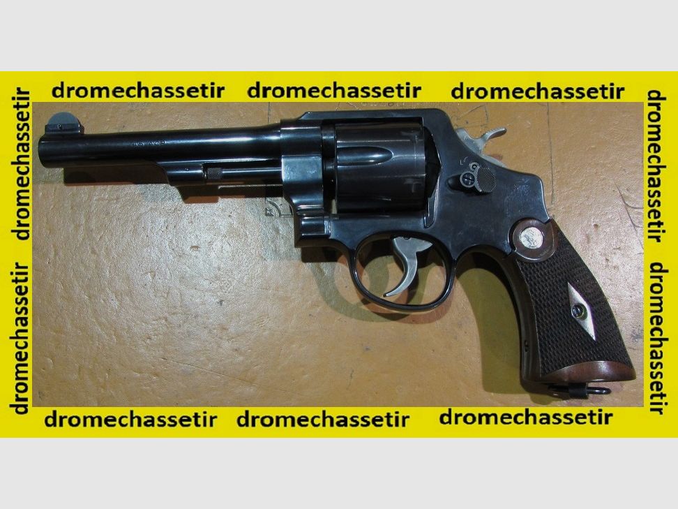 Revolver Smith & Wesson 22 von 1917, 45 ACP exzellenter Zustand, Bild 2 von 2