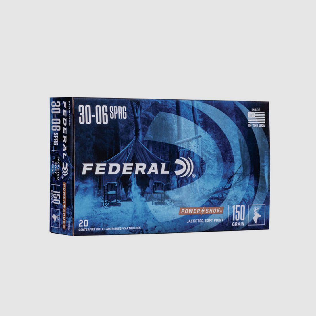 .270 Win FEDERAL POWER SHOK 150 gr