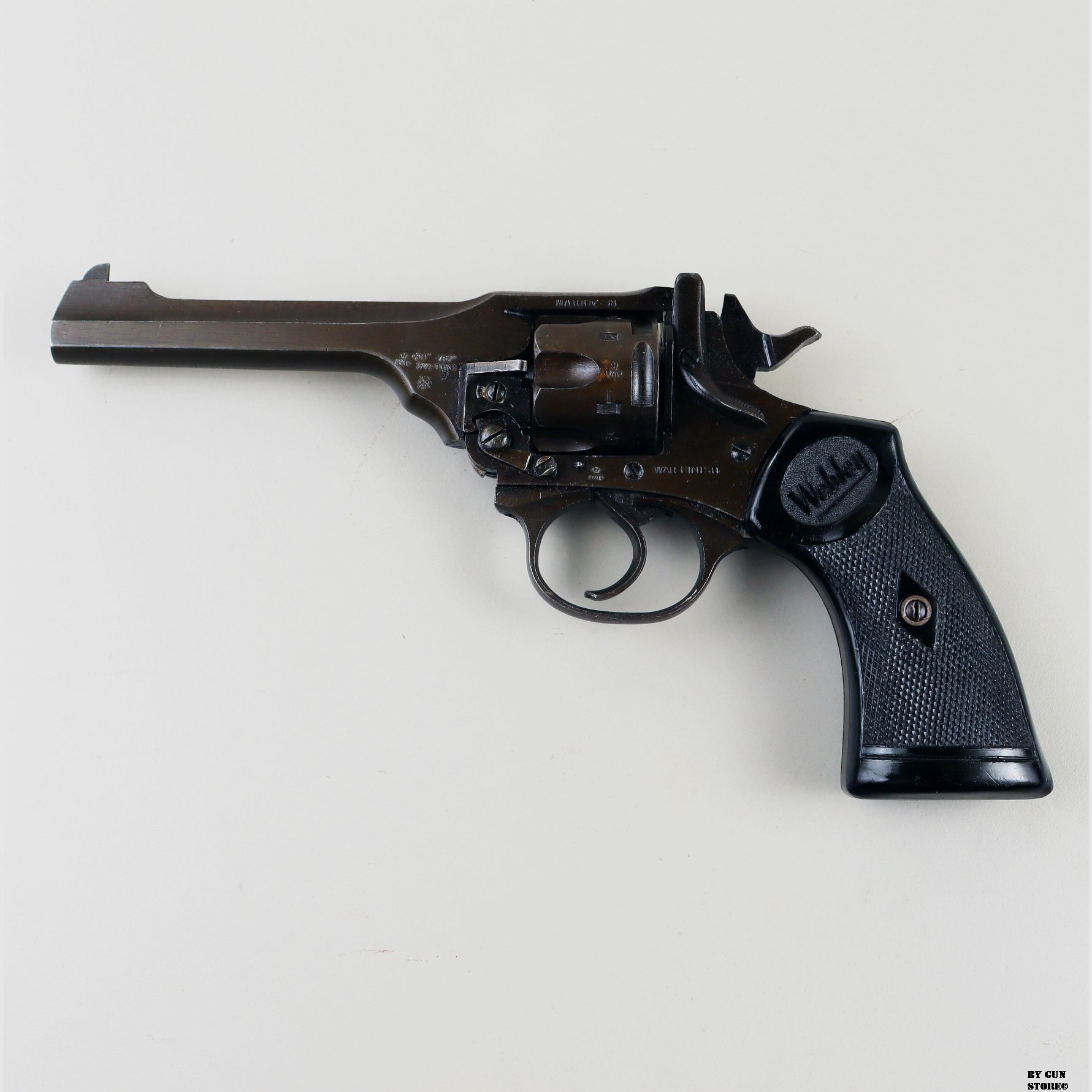 Revólver Webley & Scott mod. Mark IV cal. 38 n.º de serie 103034, imagen 1 de 10