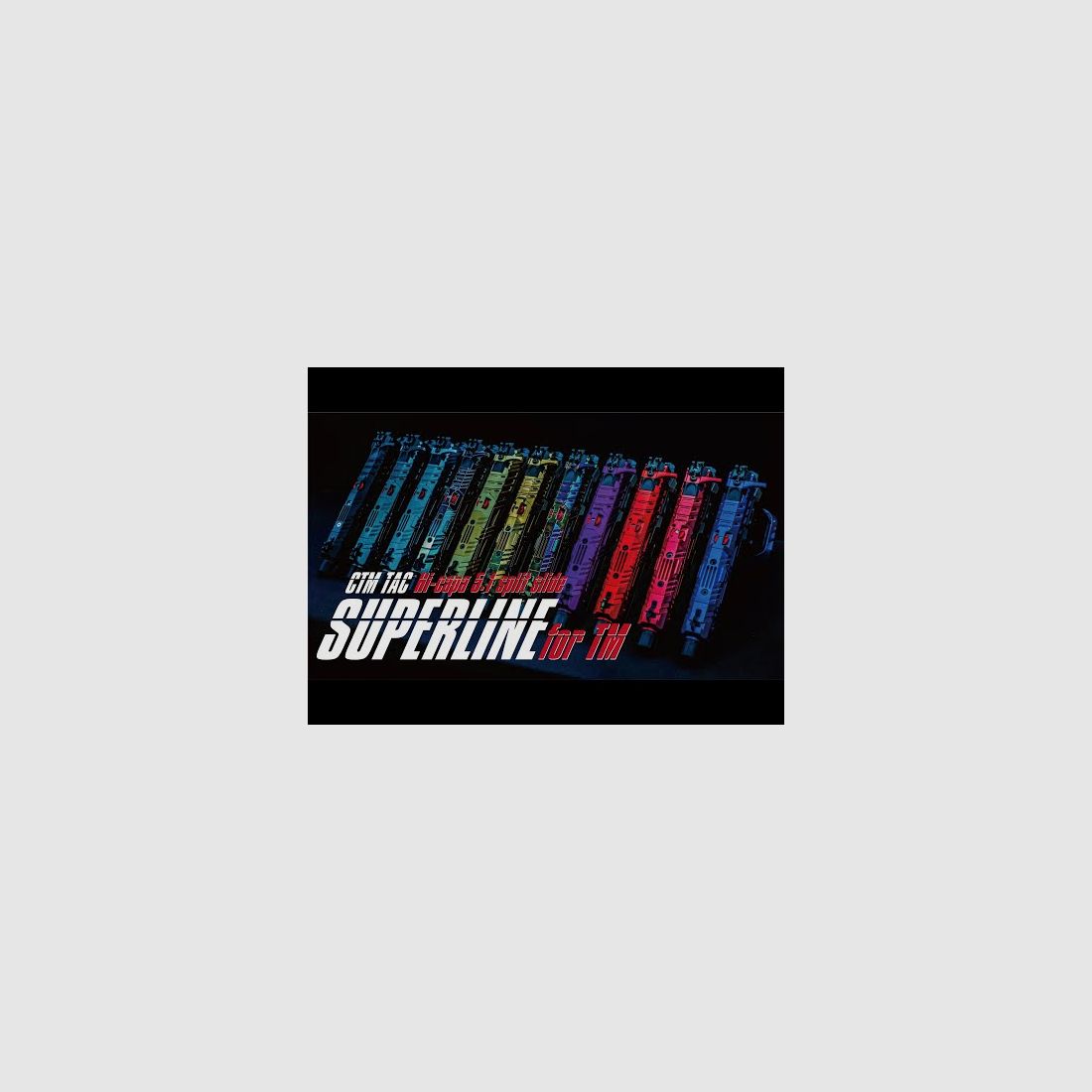 CTM Tac Split Slide CTM Superline TM Hi-Capa 5.1 – Noir, image 7 sur 8