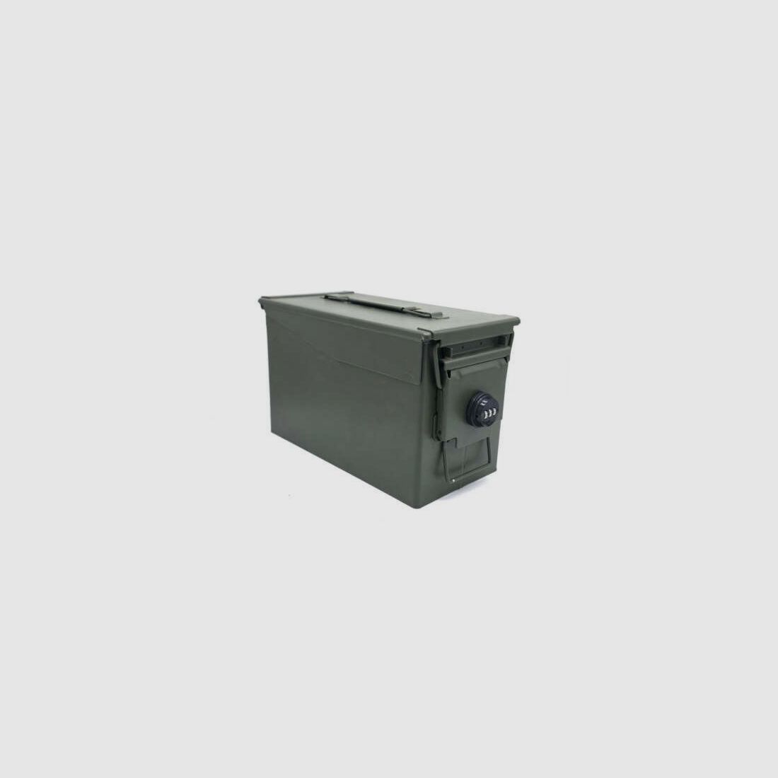BW Original cal.50/5.56 ammunition box, storage box with combination lock