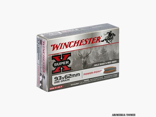 WINCHESTER – 9,3x62mm 286GR POWER POINT
