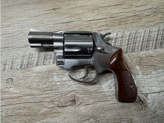 Rossi M87 Edelstahl – .38 Special Revolver mit Holzgriff 