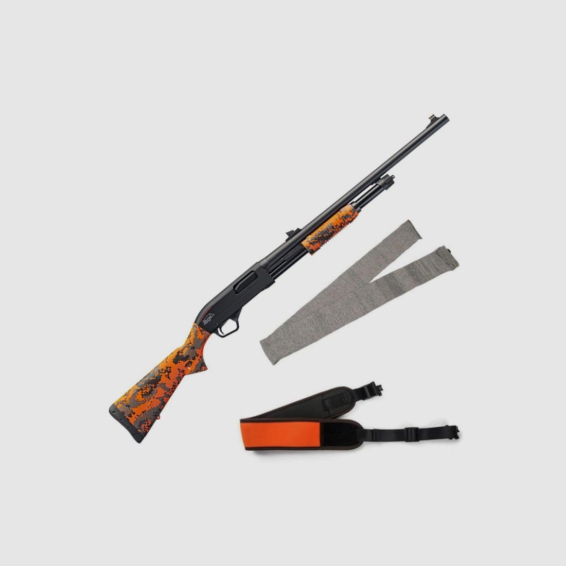 Escopeta de bombeo Winchester SXP Tracker blaze estriada - Cal. 12/76, imagen 3 de 4