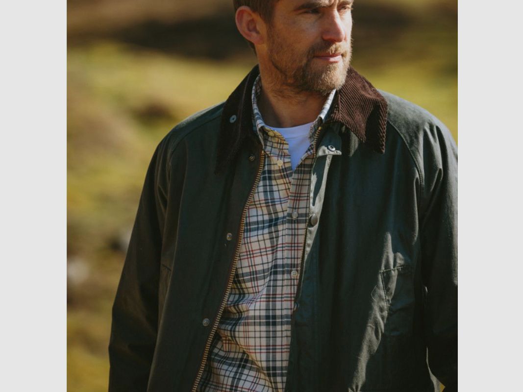 Barbour H-Jacket Bedale Wax, image 8 of 12