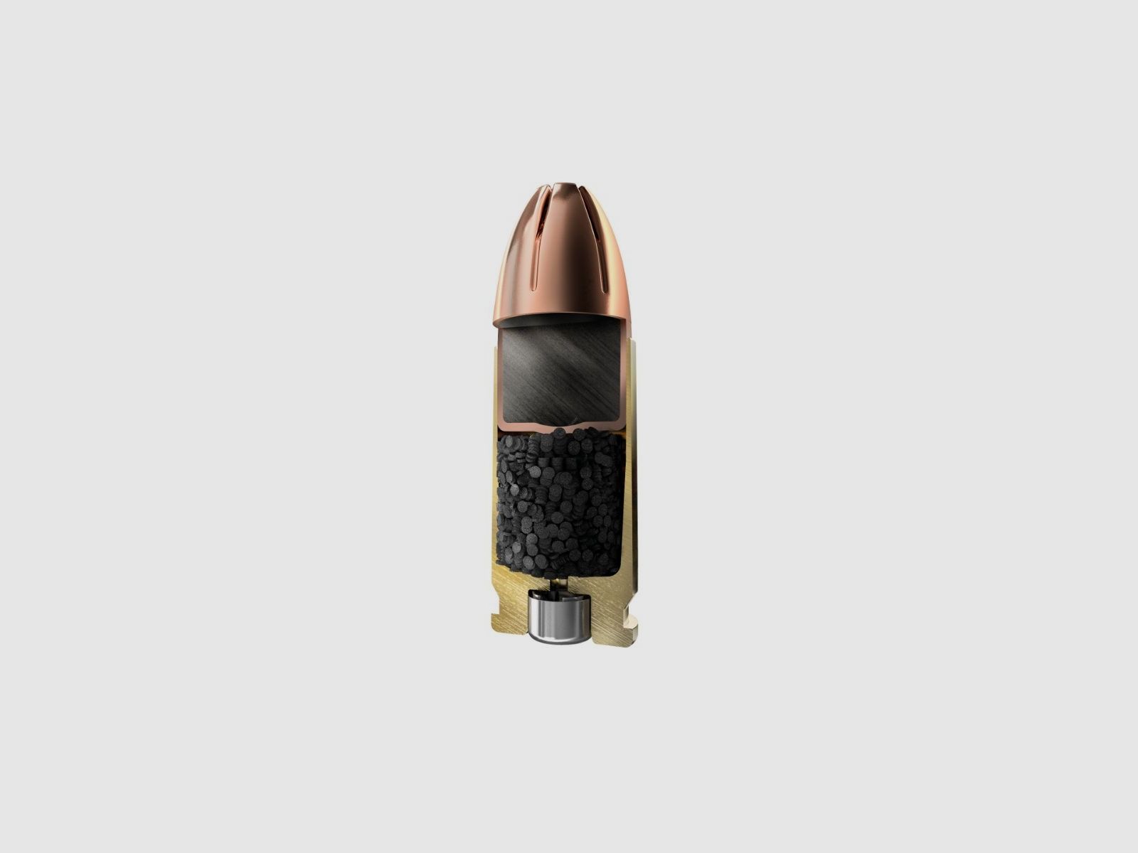 Munizioni GECO 9mm LUGER HEXAGON 8 g – confezione da 50 pezzi, immagine 3 di 4