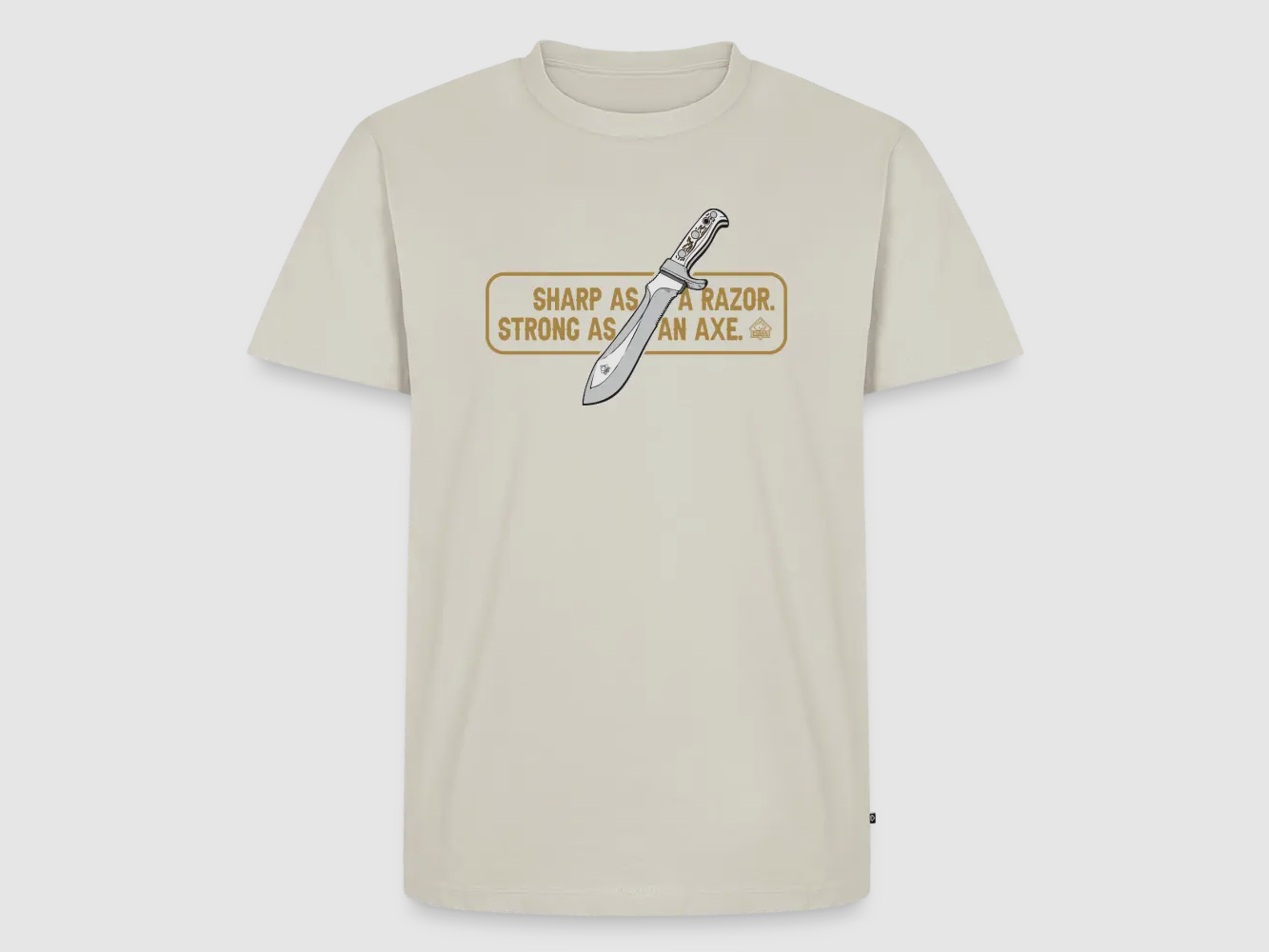 PUMA T-Shirt Premium da Uomo "White Hunter Sharp & Strong"