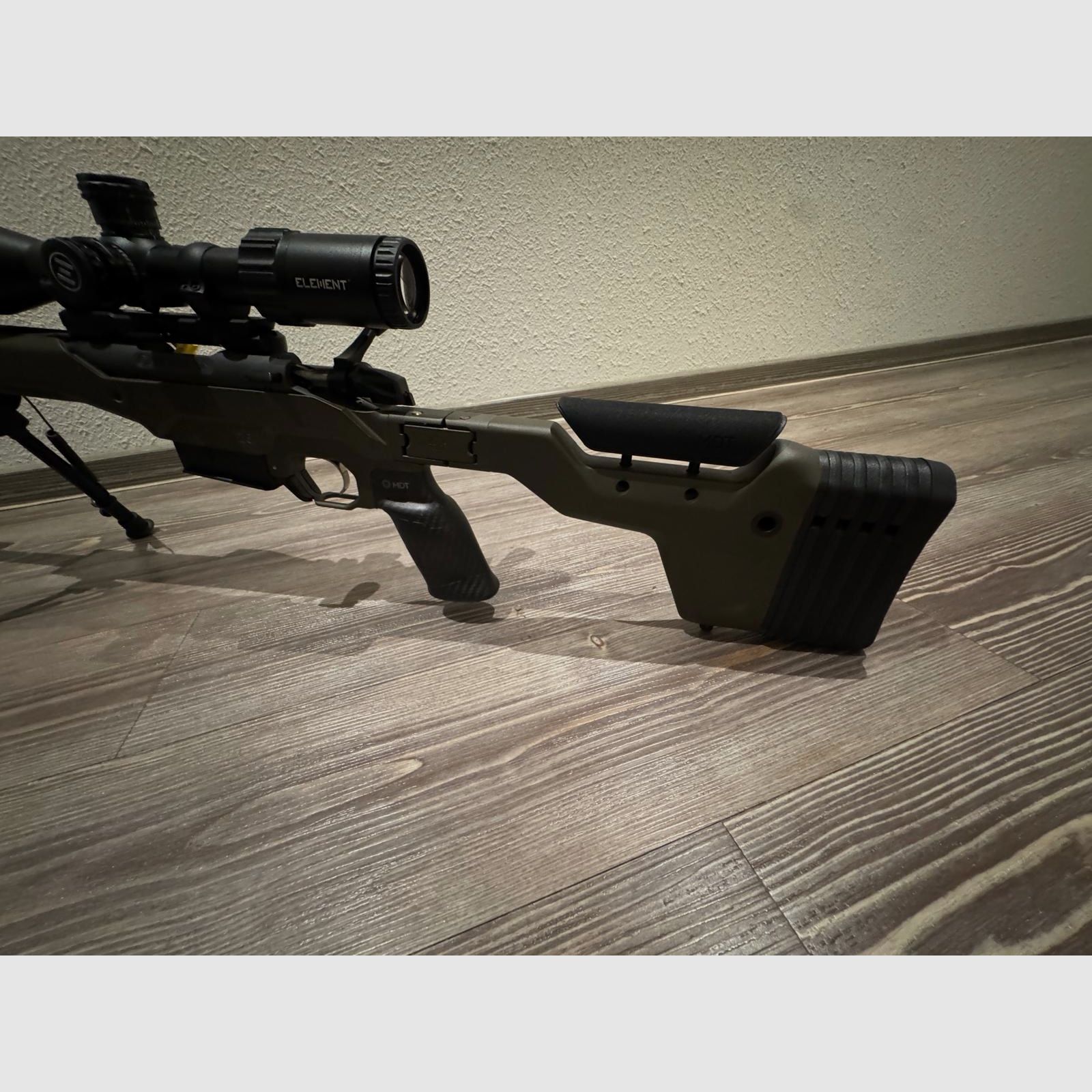 Bergara B14 agujero de pulgar cal. 6,5 PRC con culata plegable de carbono MDT HNT 26 cazador