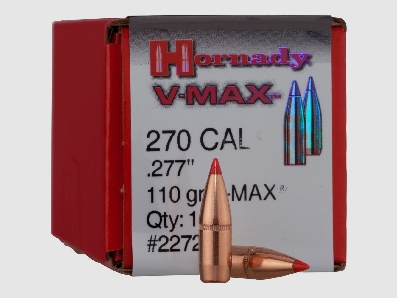 Hornady Geschosse .277 7,1g/110grs. V-MAX