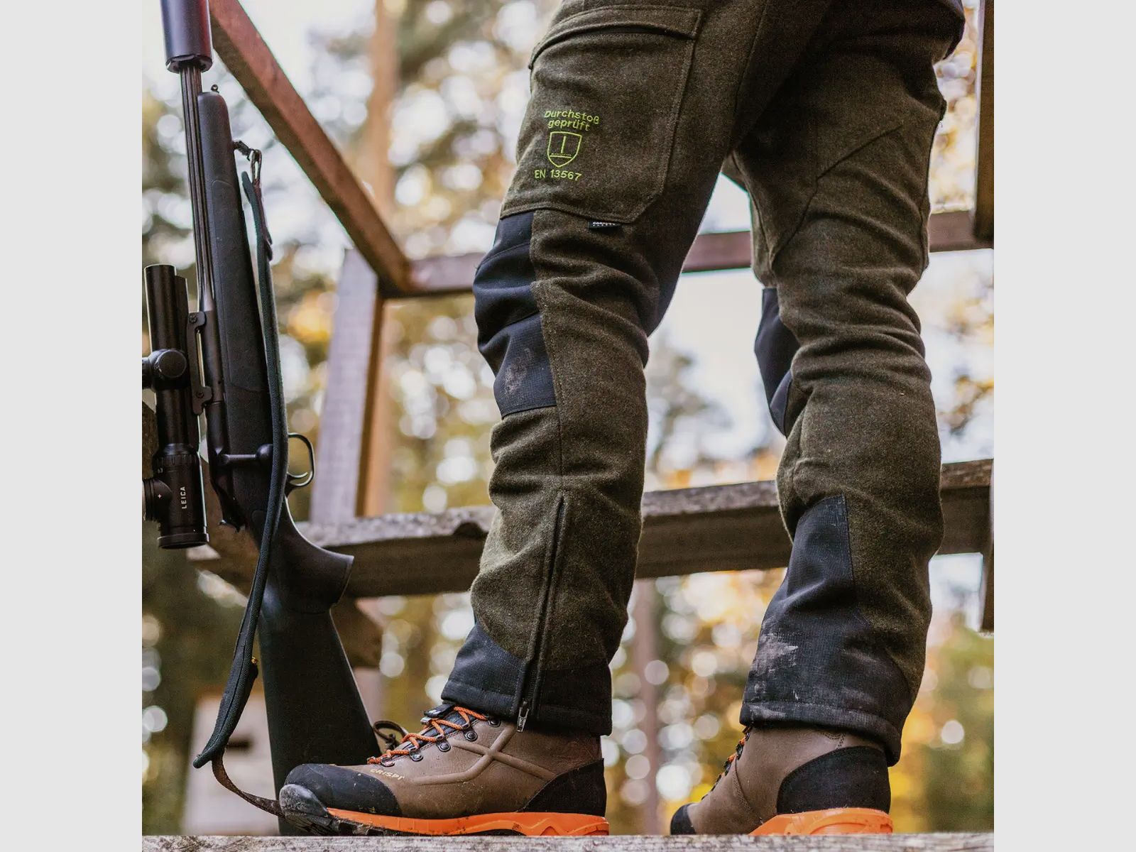 PSS Loden Pantaloni di Protezione per Cinghiali X-treme Protect