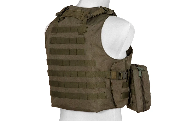 FSBE-style tactical vest – olive, image 7 of 12