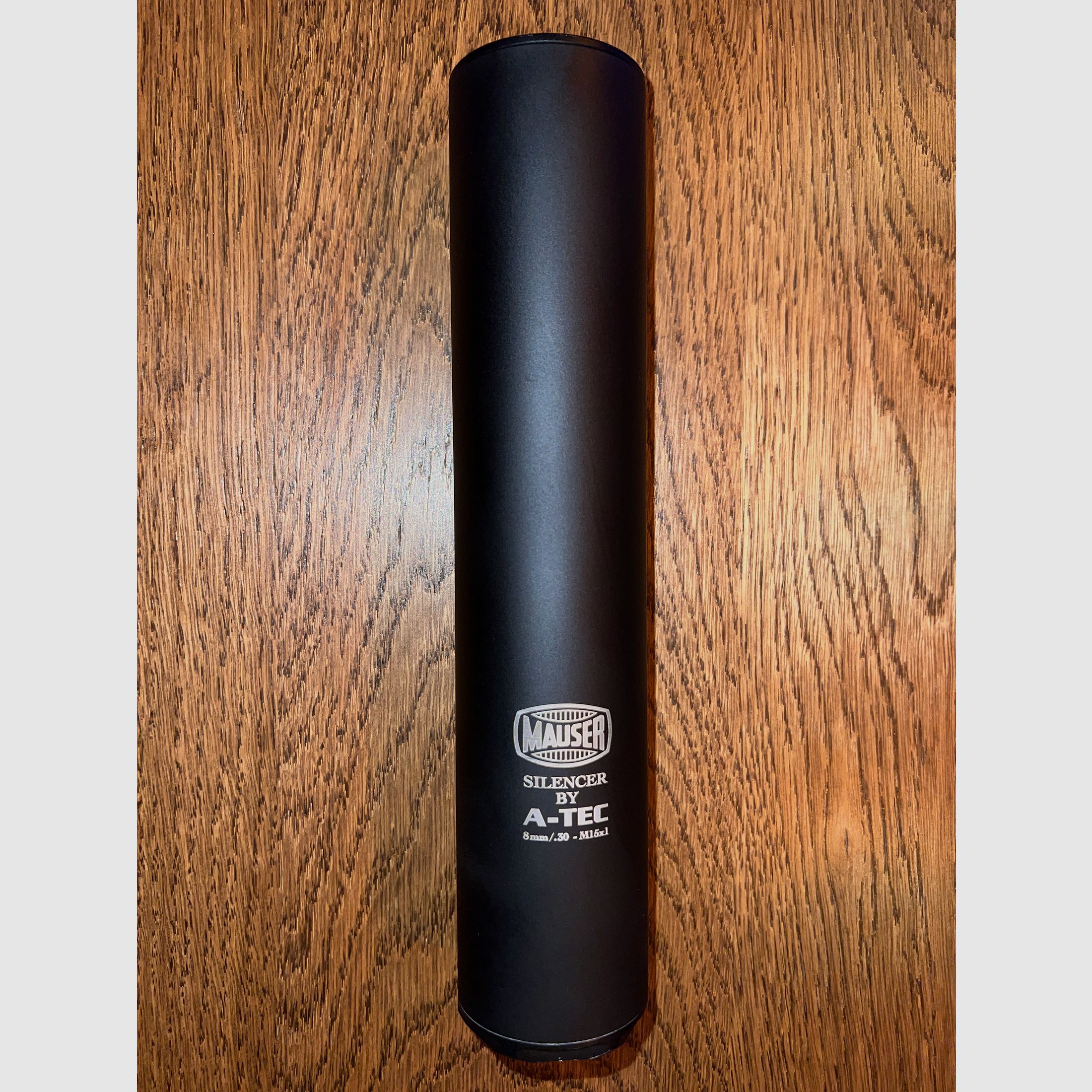 Silenzatore Over Barrel Mauser di A-TEC M15x1 / 8mm / .30