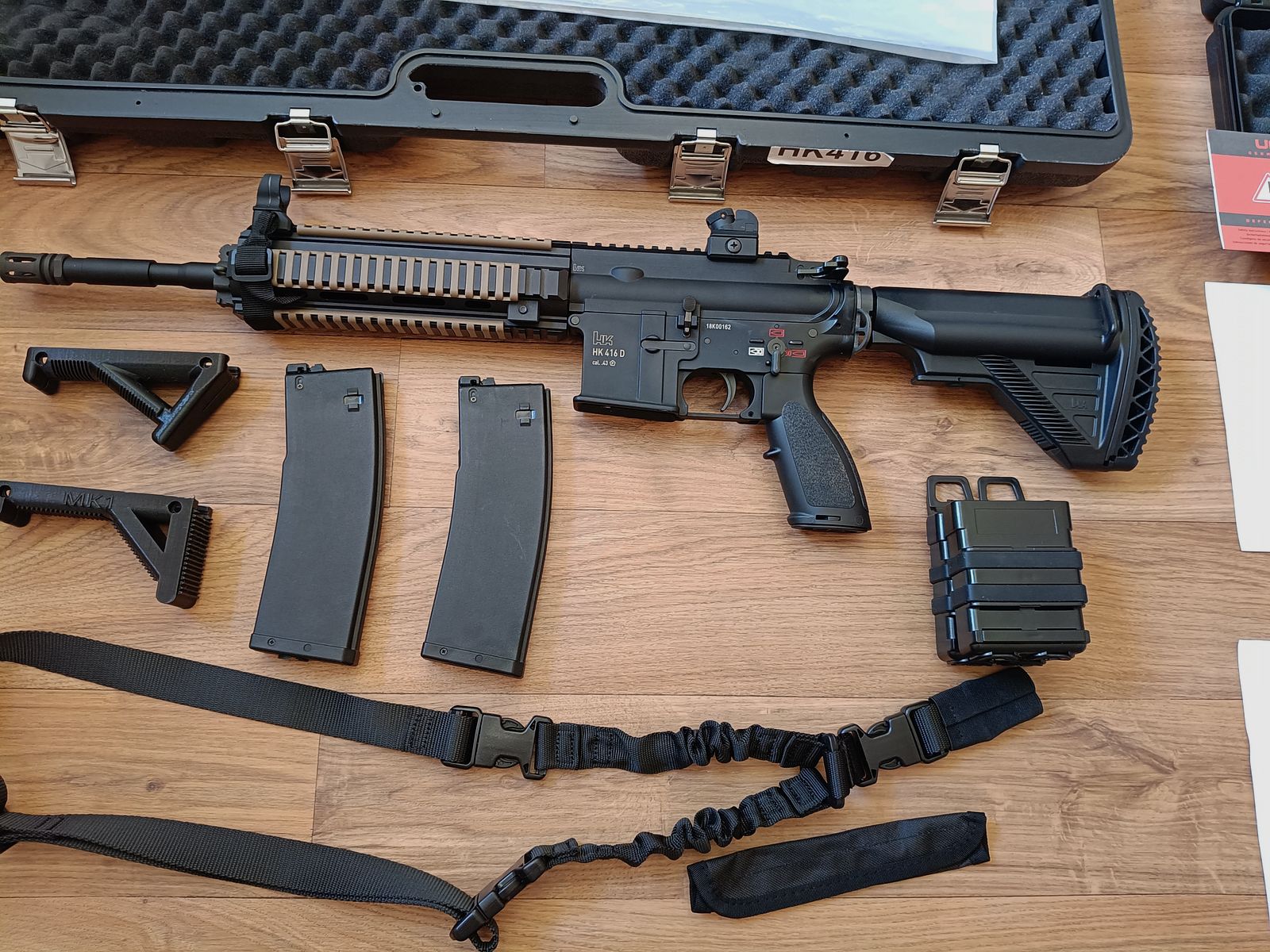 Umarex T4E HK416 cal.43  Sammlung Auflösung TPM1 Glock 17
