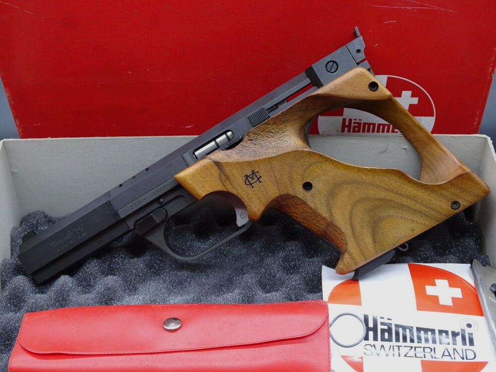 Hämmerli Mod 232 año 1981 en estado nuevo, incluyendo embalaje 232