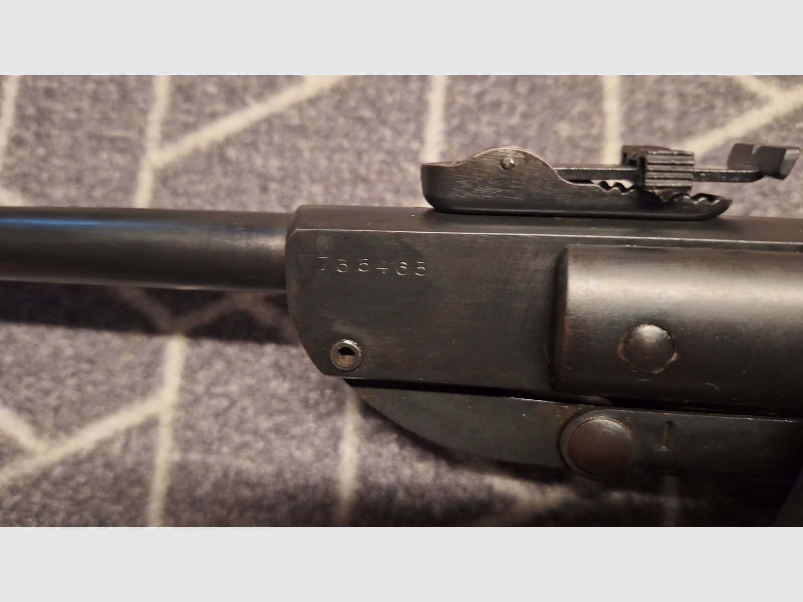 Air rifle Model 304 Haenel Suhl Original DDR GRAY TOP COLLECTOR CONDITION!