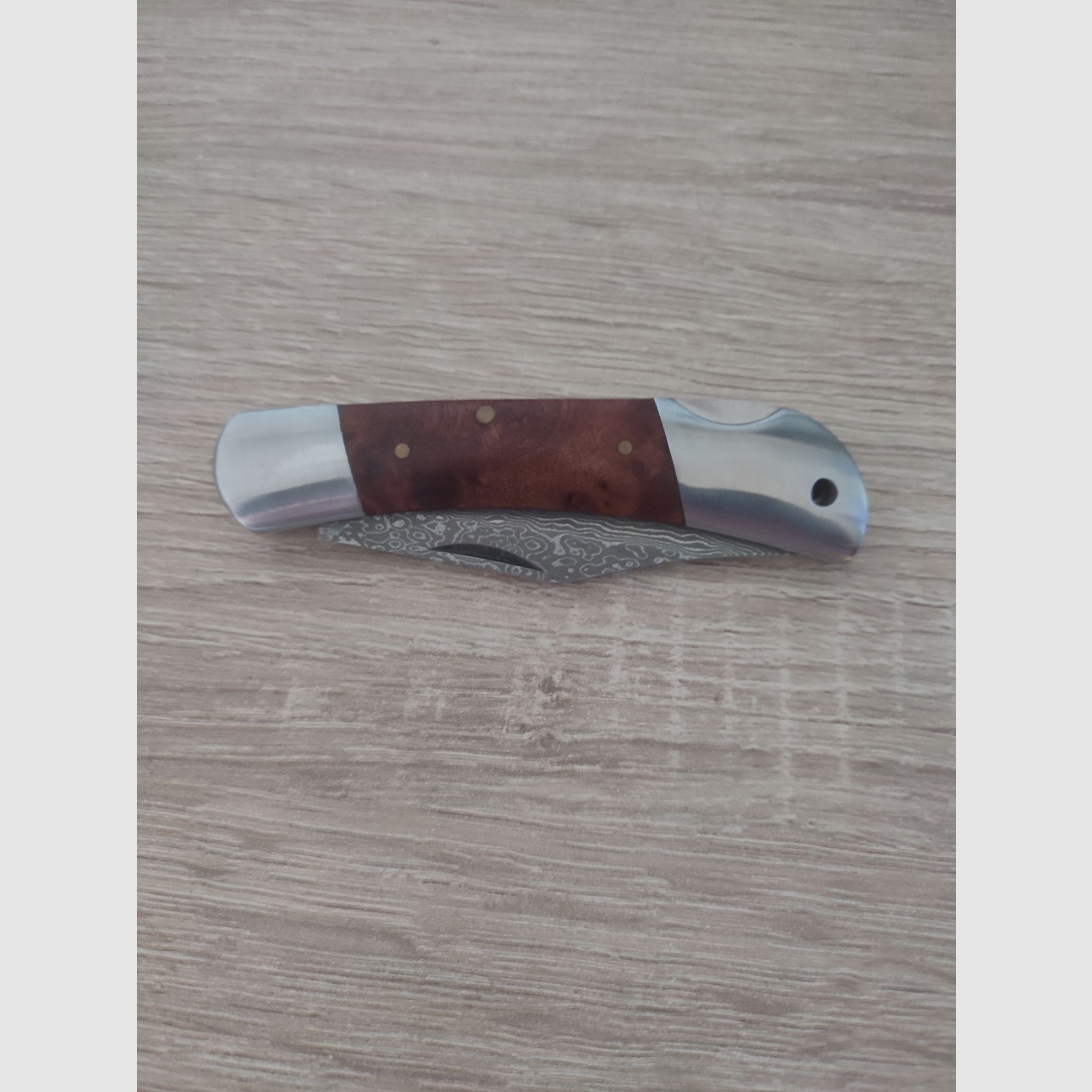 Haller 80621 Damastmesser Taschenmesser Outdoor Messer