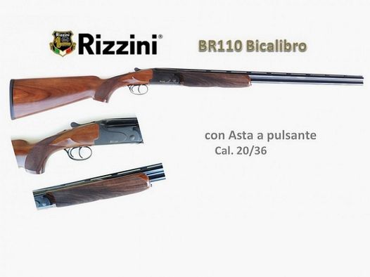 RIZZINI BR110 Bicalibro cal.20/36