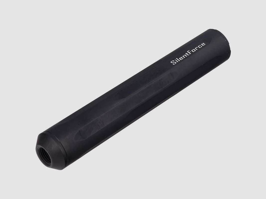 Reximex SilentForce Long moderatore per carabina ad aria compressa con filettatura ½'' UNF, immagine 1 di 2