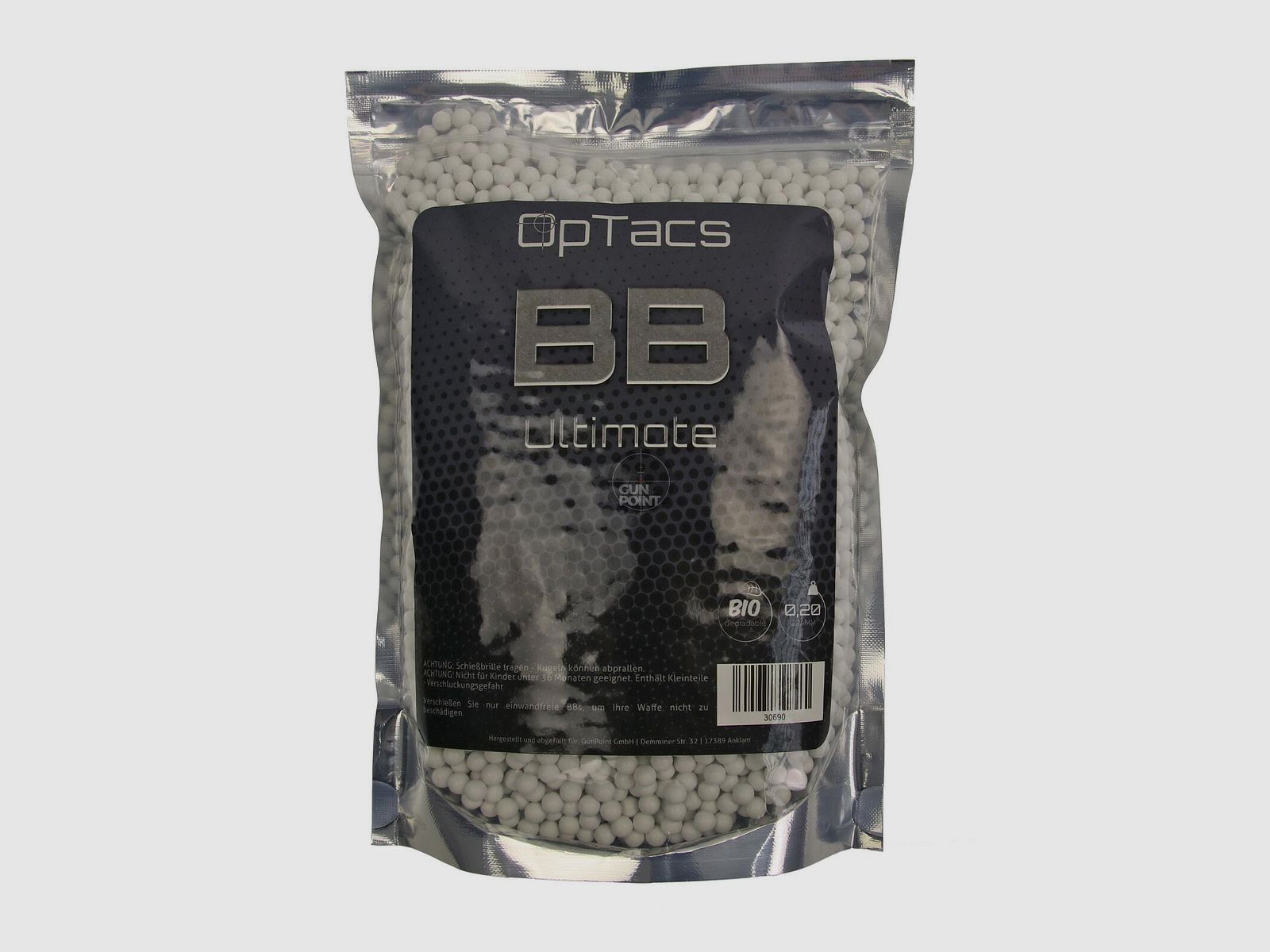 Softair - Kugeln OpTacs Ultimate BIO BBs 0,20 g 5000 Stk.
